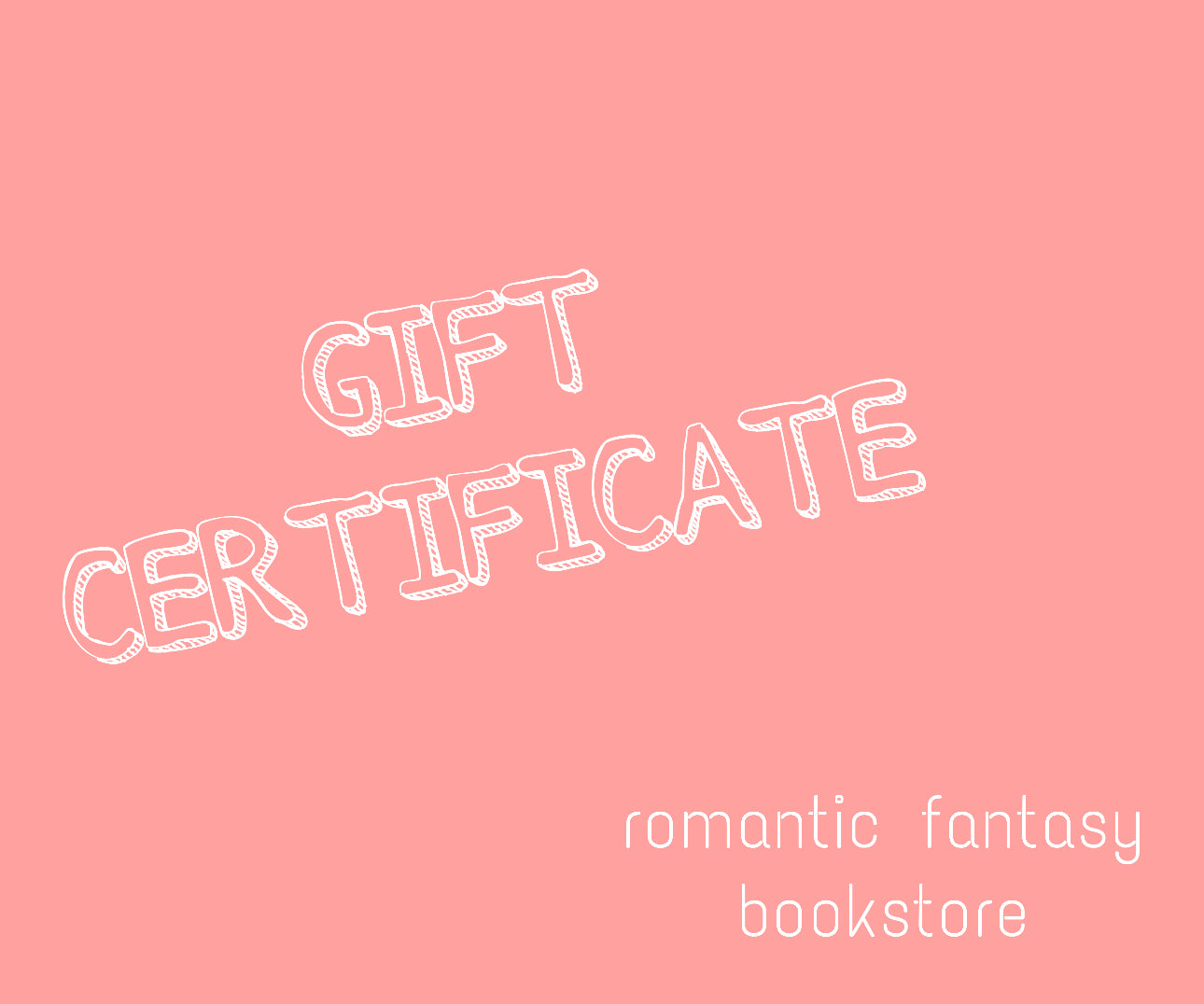 Romantic Fantasy Bookstore Gift Card