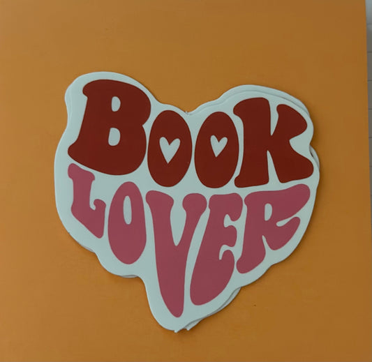 Book Lover / Sticker