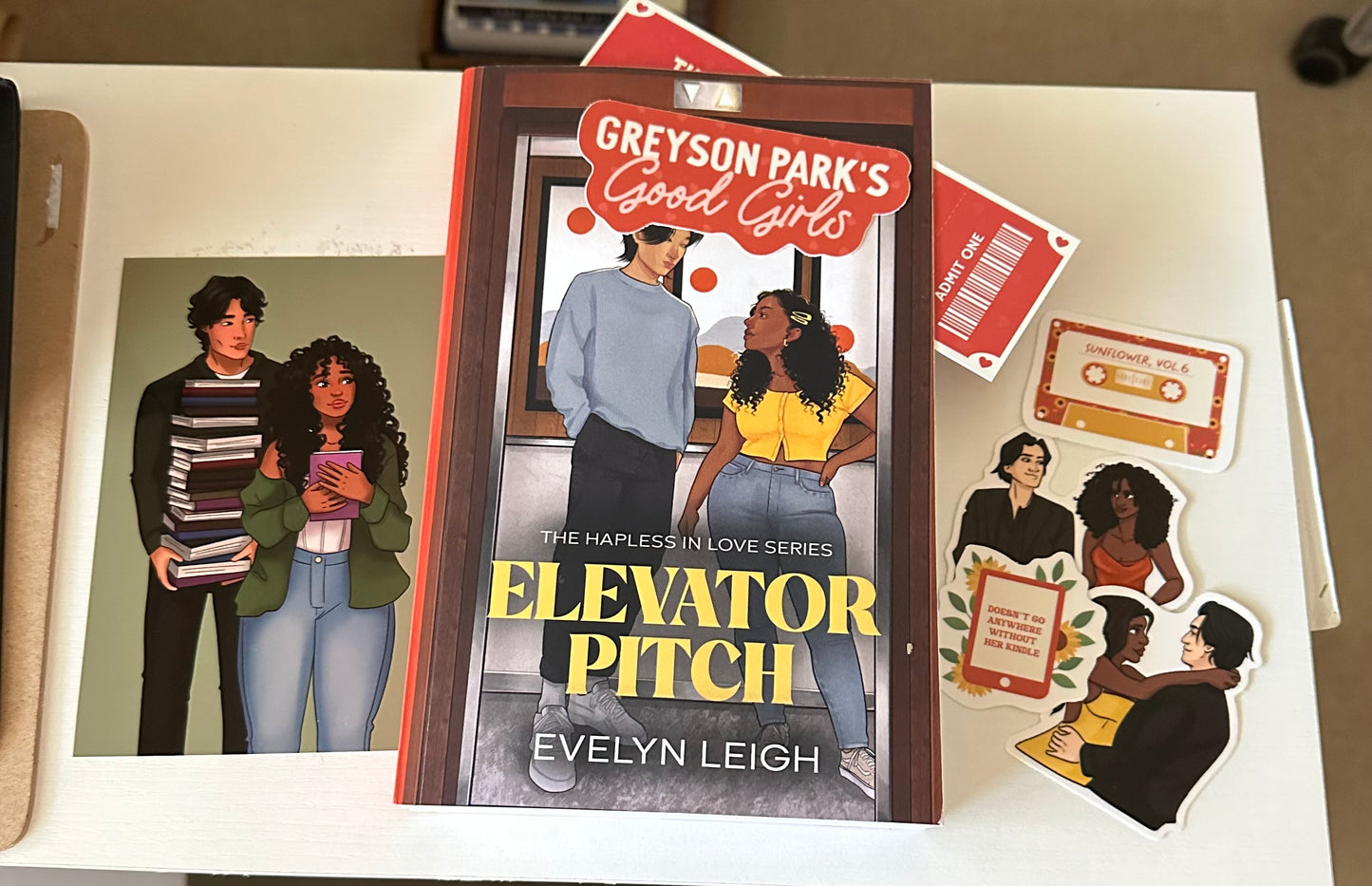 Elevator Pitch (Comes with Character Art & Goodies)